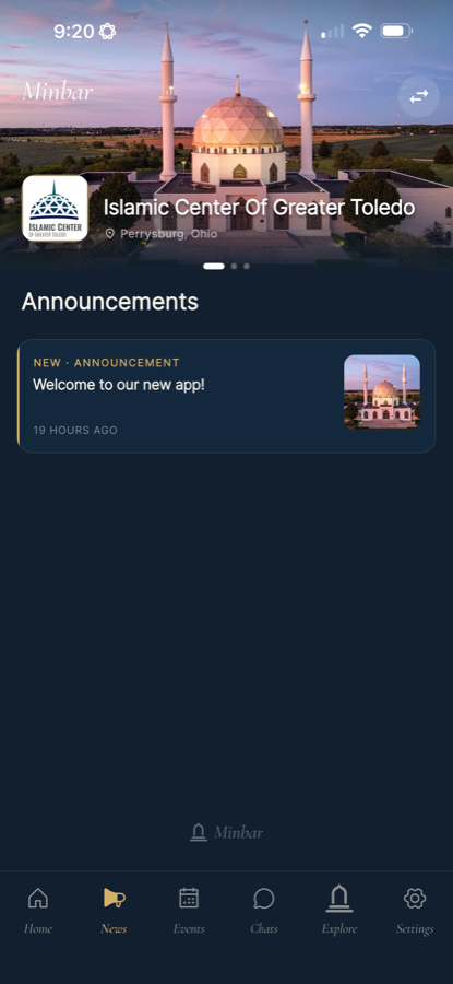 Announcements